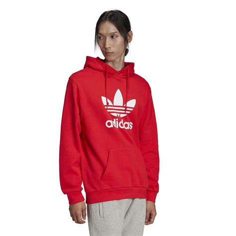 adidas kapuzensweatshirt rot herren|Rot .